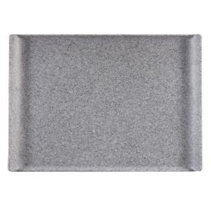 Buffetscape - Granite Melamine Rectangular Buffet tray