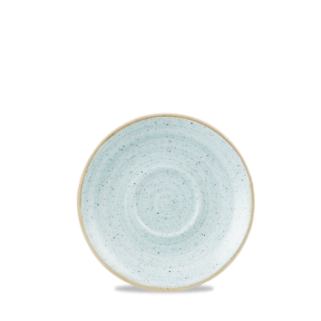 Stonecast AZZURRO PUNTINATO PIATTO TAZZA THE/CAPPUCCINO 15,6cm (6PZ)