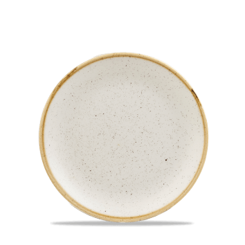 Stonecast BIANCO PUNTINATO PIATTO PIANO 16,5cm