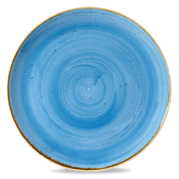 Stonecast BLU PUNTINATO PIATTO PIANO 32,4cm