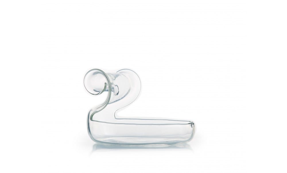 LATTINA OVALE IN VETRO BOROSILICATO 1 LATTINA OVALE IN VETRO BOROSILICATO