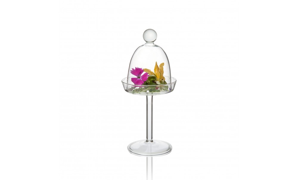 MINI CAMPANA CON PIATTO E SUPPORTO 1 MINI CAMPANA CON PIATTO E SUPPORTO