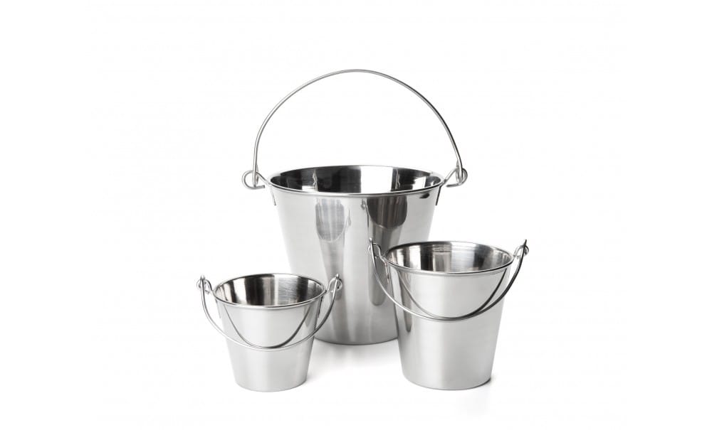 MINI SECCHIELLO ACCIAIO XL