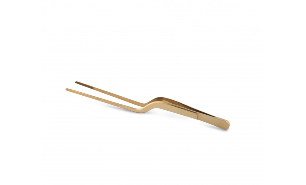 PINZA SUSHI IN TITANIO 20 CM ORO 3 PINZA SUSHI IN TITANIO 20 CM ORO