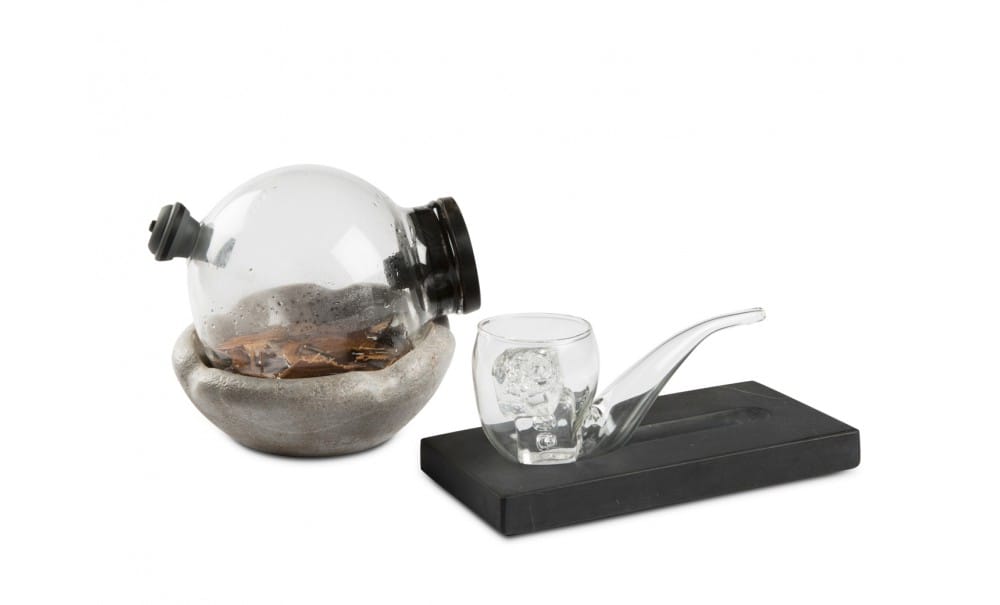 SMOKE E DRINK Pipa e supporto in marmo 2 SMOKE E DRINK Pipa e supporto in marmo