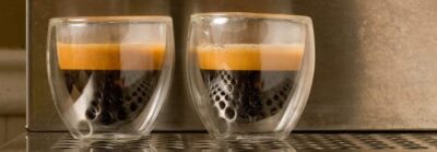 Double glass hot drink glass [6 pz]