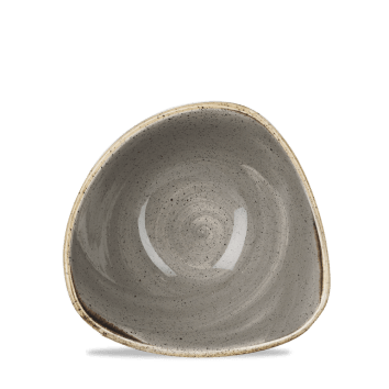 Stonecast GRIGIO PUNTINATO PIATTO FONDO TRIANGOLARE 15,3cm