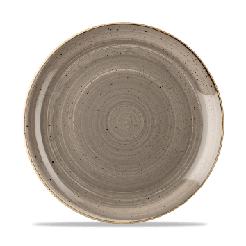 Stonecast GRIGIO PUNTINATO PIATTO PIANO 26cm