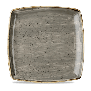 Stonecast GRIGIO PUNTINATO PIATTO QUADRATO 26,8x26,8cm