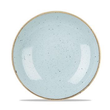 Stonecast AZZURRO PUNTINATO PIATTO PIANO 21,7cm