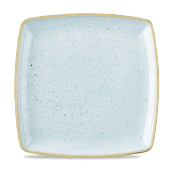 Stonecast AZZURRO PUNTINATO PIATTO QUADRATO 26,8x26,8cm