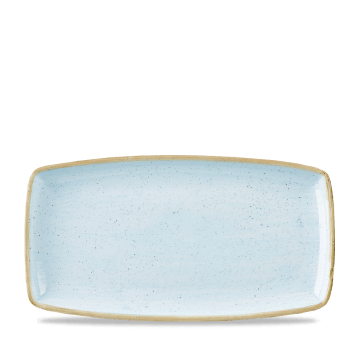 Stonecast AZZURRO PUNTINATO VASSOIO RETTANGOLARE 35x18,5cm