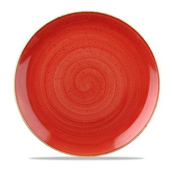 Stonecast ROSSO PUNTINATO PIATTO PIANO 28,8cm