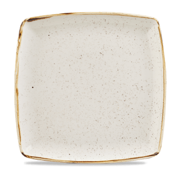 Stonecast BIANCO PUNTINATO PIATTO QUADRATO 26,8x26,8cm