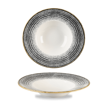 Studio Prints NERO PIATTO CON FALDA 24cm