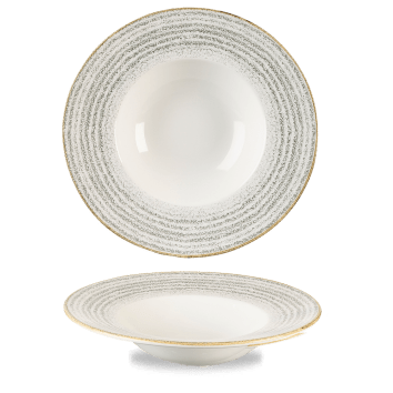 Studio Prints GRIGIO PIATTO CON FALDA 28cm