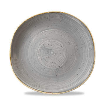 Stonecast Trace Puntinato GRIGIO PIATTO PIANO 26,4cm