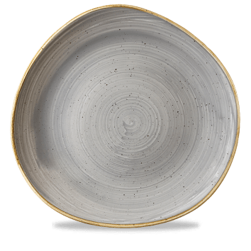 Stonecast Trace Puntinato GRIGIO PIATTO PIANO 28,6cm