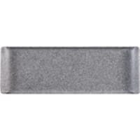 Buffetscape - Granite Melamine Rectangular Buffet tray