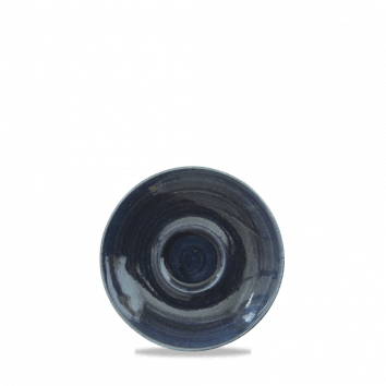 Monochrome BLU ZAFFIRO PIATTO PER TAZZINA DA CAFFÈ 11,8cm