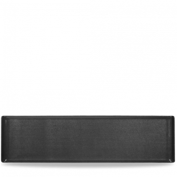 Vassoio Rettangolare NERO in MELAMINA per Buffet 56 x 15.3cm
