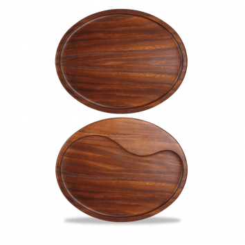 Tavola in legno Ovale 29,3 x 22,3 cm