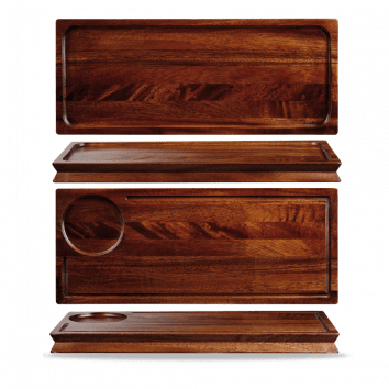 Tavola in legno Rettangolare 40 x 16,5 cm