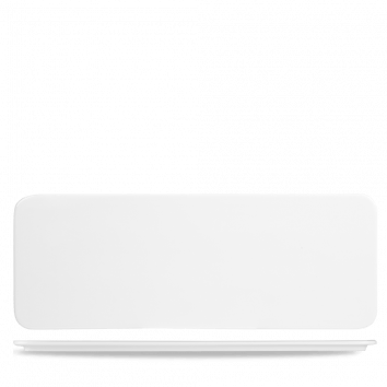 PIASTRELLA RETTANGOLARE BIANCA 37,6 x 14 cm