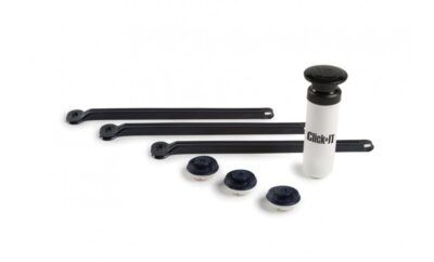 CLICK-IT KIT: VALVOLA PER SOTTOVUOTO E POMPA MANUALE DA VUOTO