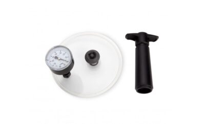 COPERCHIO PER VORTEX E POMPA PER SOTTOVUOTO MANUALE