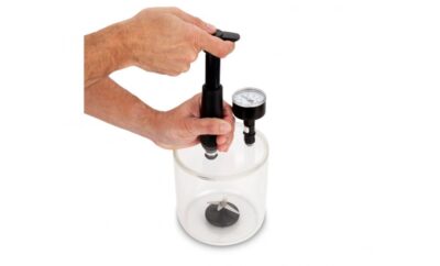 COPERCHIO PER VORTEX E POMPA PER SOTTOVUOTO MANUALE