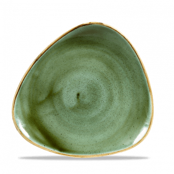 Stonecast Samphire Verde Piatto Triangolare cm 22,9