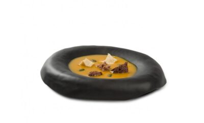 PIATTO FONDO LAVA NERA