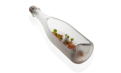 PIATTO BOTTIGLIA CHAMPAGNE CAVA