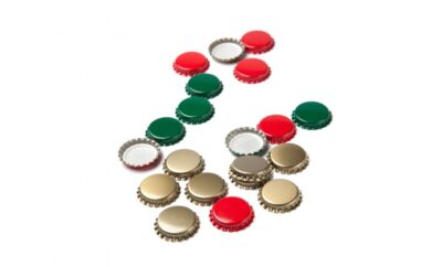 TAPPI PER BOTTIGLIE COLORE ARGENTO