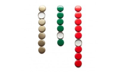 TAPPI PER BOTTIGLIE COLORE ARGENTO