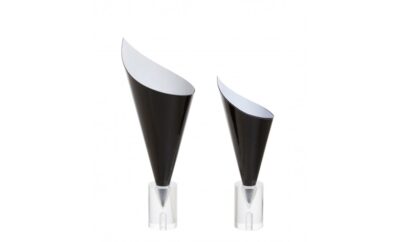 CONO IN CARTONE NERO XS