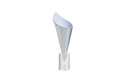 CONO IN CARTONE ARGENTO XL