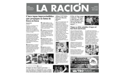 CARTA ALIMENTARE STAMPA "LA RACIÓN"