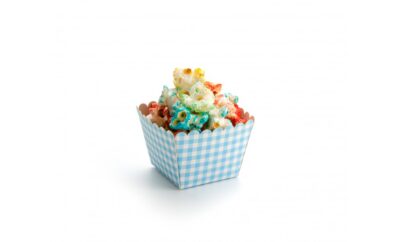 POP CORN BOX MINI AZZURRO