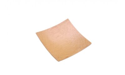 PIATTO QUADRATO BAMBOO ANGOLI ALZATI