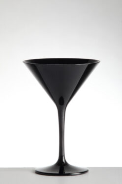 Bicchiere-Policarbonato-Martini-nero